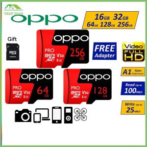 ♥【Readystock】 + FREE Shipping+ COD ♥[COD] Oppo Memory Card Micro Sd Class10 256Gb 128Gb 16Gb 32Gb 64Gb