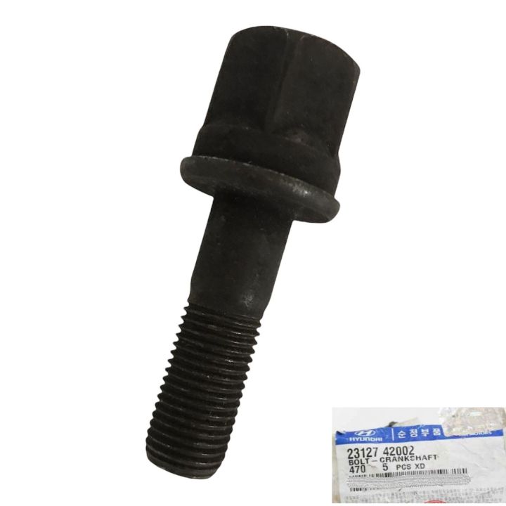[ORIGINAL] 2312742002 CRANKSHAFT BOLT HYUNDAI STAREX 20012007