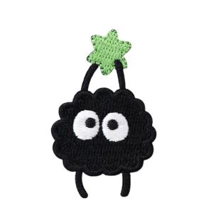 ลูกบอลกันฝุ่นแพทช์ปักผ้าเหล็กปัก/เย็บบนแพทช์สำหรับแจ็คเก็ตกระเป๋าสะพายผ้ายีนส์กระเป๋าเสื้อหมวก