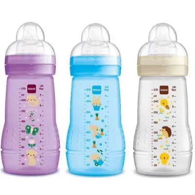 Mam Easy Start anti-colic / Easy Active Baby Bottle/ MAM TEAT 0+ 2+ 4+ Spill free. 6+/Mam Valves 2pcs