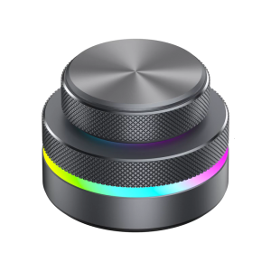 Multifunction Control Keyboards With Precise Rotary Knob Customizable Lighting And Double Bluetooth-compatible