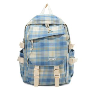 Balo học sinh thời trang Hàn Quốc 2 lớp nhiều ngăn dày dặn 1227 Gia Nguyễn --