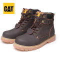 Caterpillar รองเท้าหนังวัว เดิมหนังผู้ชายและผู้หญิงรองเท้า Tooling รองเท้า Martin สบายๆสูง CAT รองเท้า. 