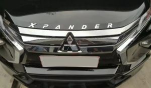 Emblem XPANDER Kap Mesin Logo Tulisan Bahan Timbul Bukan Stiker Biasa Expander MS
