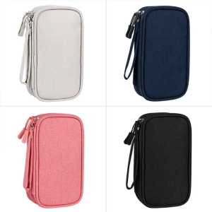 Waterproof Multi-function Storage Packet Suitable for Data Cable/ Hard Disk/power Bank/Headphone and Other Accessories