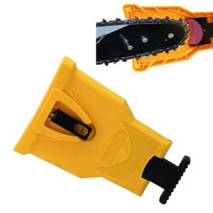 Pengasah Kikir Rantai Chainsaw Cepat Asahan Chainsaw Alat Asah Gergaji Kayu Untuk 14/16/18/20 Inci