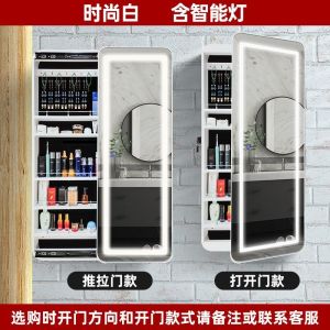 Full Body Mirror Wall Mount Mirror With Rack Dressing Mirror With Stand Dressing Mirror Wall Mirror Full Length Mirror With Storage Girls Bedroom Ins Wind Net Red Dressing Mirror 镜子全身