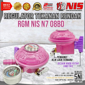 Nis Regulator Kompor Gas Klik Lock F16 (N7 08BD) - Tekanan Rendah