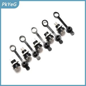 PkYeG 1pc Waterproof 5.5 x2.1mm DC Socket Power Jack Plug Female Mount Connector