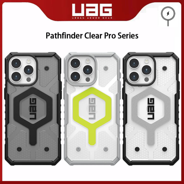 Original UAG Pathfinder Clear Case with Magsafe for iPhone 16 Pro Max ...