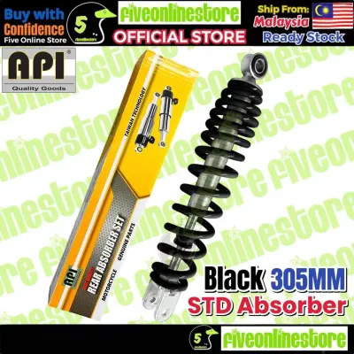 API Scooter Absorber 305MM Yamaha EGO EGOS EGO LC S Solariz Avantiz Beat Standard Monoshock Skuter Mono Shock Absober
