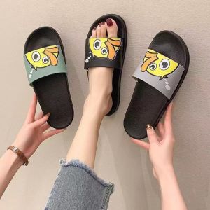 Local Seller Ready Stock Leaves Ladies Slippers New Summer Casual Outdoor/ Indoor Slipper 踩屎感拖鞋男情侣夏天外穿室内家居用洗澡厚底防滑高级凉拖