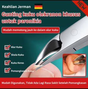 Gunting Manikur kuku kaki❤️Pemotong Kuku Stainless Steel Gunting Kuku Jari Kaki untuk Paronikia dengan Desain Paruh Elang Pemotong Kuku Anti Tumbuh ke Dalam Pemotong Kuku untuk Onikomikosis (Kuku Jamur) Alat Koreksi dan Penjepit Kuku Jari Kaki BBS
