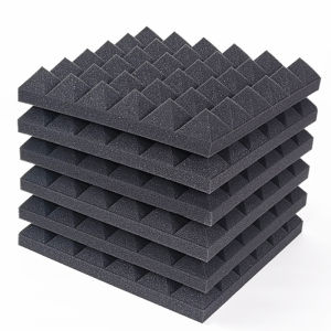 Acoustic Foam Panels-Sound Proof Foam PanelsFireproof&High Density Soundproof Foam Panels Work for Wall