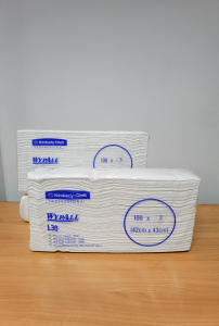 กระดาษเช็ดน้ํามัน Wypall L30 pop-up Wipers 1 ลัง