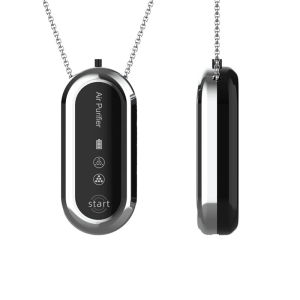 Personal Wearable Air Purifier Hanging Necklace Negative Ion Sterilizer Portable USB RechargeableSmoke Purifiers Air Cleaner