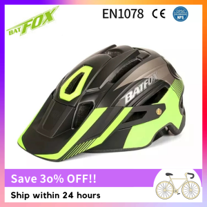 ค้างคาวFOXหมวกกันน็อคจักรยานเสือภูเขาผู้หญิงจักรยานผู้ชายหมวกนิรภัยMountain Roadจักรยานกีฬากลางแจ้งน้ำหนักเบาขนาดใหญ่Visor Helme
