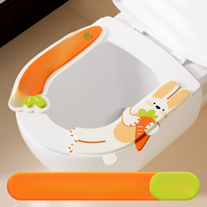 Toilet Seat Gasket Cute Household Toilet Paste Type Four Seasons Universal Washable Potty Gods Portable Toilet Stickers可爱马桶坐垫圈