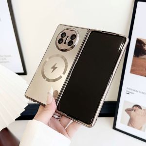 For Huawei Honor Magic V5 Case Hard Matte wireless charging Protective Back Cover Case For Magic V5 V3 VS3 Phone Shell