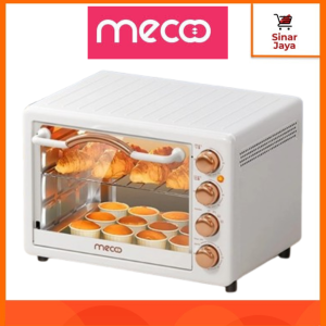 MECOO MC-4001 Aesthetic Electric Oven / Oven Listrik 22 Liter 400-800 Watt (Low Watt)