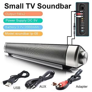 COD KIRIM CEPAT Portable Speaker Sundbar Bluetooth full bass Karaoke Home Theater with Remote Control - LP-S08