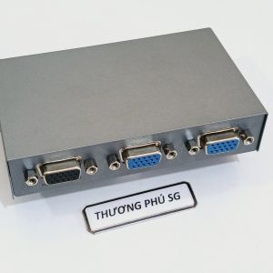 Bộ công tắc VGA 2 cổng / 2 Port VGA Switch (2 PC ra 1 LCD)