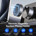 Upgraded Vacuum Magnetic Suction Phone Mount, Magnetic Car Phone Holder, for iPhone 16 MagSafe Car Mount, ideal for Car/Gym/Mirror/Shower/Smooth Surface, Car Accessories Fit for iPhone 16 Pro Max. 