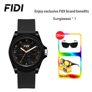 FIDI Childrens Watch Plastic Case Strap Drop Resistant and Waterproof Style with Various Colors