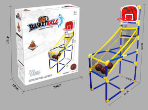 Fun Single Shoot Basketball Stand for Kids Arcade Hoop Game Rack Ball Net Indoor Outdoor Sport for Kids