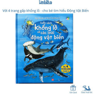 Sách Tương Tác Big Book - Cuốn Sách Khổng Lồ Động Vật Biển - Đinh Tị