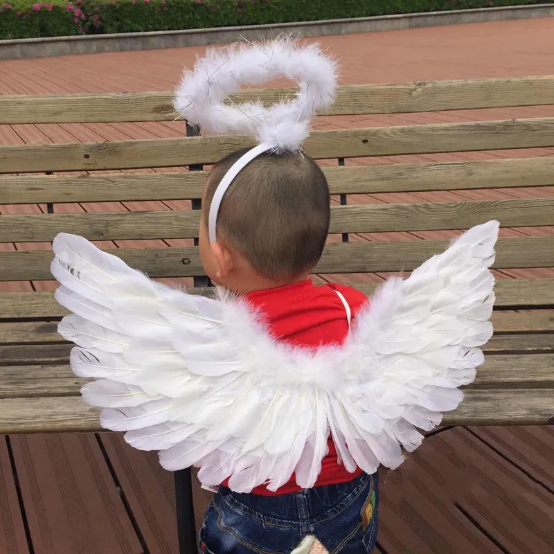 Angel Wings Kids Costume, Little Angel Wings, White Angel Wings Cosplay,  Valentine's Day Costume, Wings Photo Prop Kids Size 