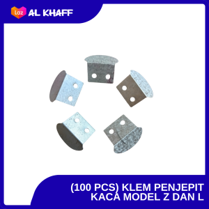 Klem Penjepit Kaca 1000PCS Klem Pengait Kaca