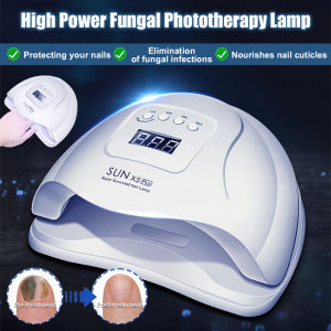 Light Therapy Lamp High Power Nail Baking Lamp Light Therapy Machine Fungus Quick Dry Nail Lamp Plus