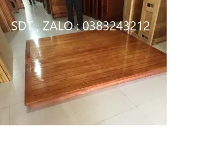 giường phản hộp gỗ xoan đào 1m8 phòng khách phòng ngủ