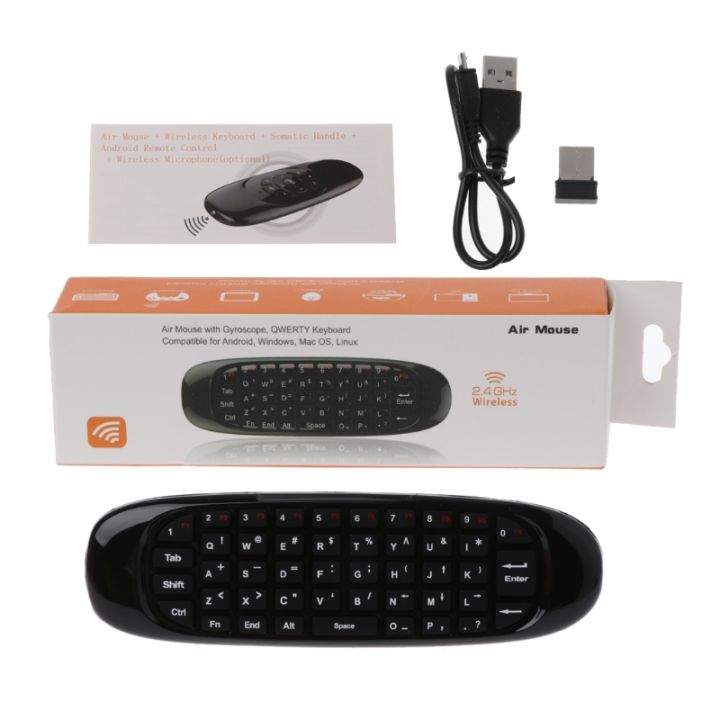 Chuột Bay C120 Có Mic Tìm Kiếm Bằng Giọng Nói Bàn Phím Không Dây Mini 2 ...