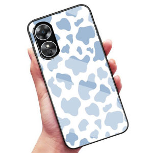 A19- Softcase Kaca Oppo Reno 10Pro+ 8T z 7z 6 5F 5 4F 4 3 2 A78 A58 A58x A17 A17k A57 A55 A1K A7 A3S