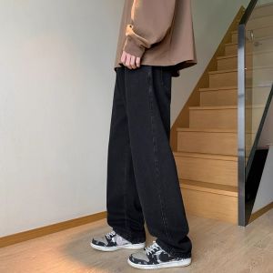 Celana jeans panjang pria celana korean style pria Oversize Retro Biru celana baggy jeans pria celana kulot jumbo kekinian premium denim Pants pria straight jeans loose pants fashion jeans boyfriend baggy pants celana anak laki laki celana gombrang pria