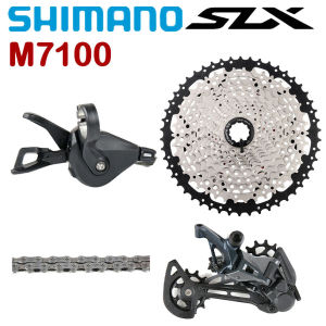 SHIMANO SLX M7100 Groupset 1x12 Speed M7100 Shifter Rear Derailleur Sunshine Cassette Chain Bike Parts