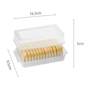 Cheese Countertop Dish Storage Butter Tray Slicer Box Transparent Keeper Kitchen Cheese Container Food Storage