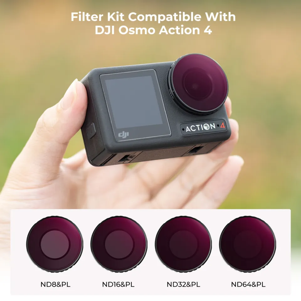 K&F CONCEPT ND Filter Kit Compatible With DJI Osmo Action 4/5