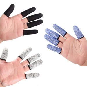 Multipurpose Anti Cut Work Gloves Finger Covers Nonslip Heavy Duty HPPE Fabric Suitable For Mechanics Gardeners Artists