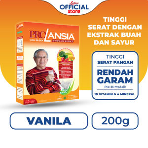 PROLANSIA Vanila Susu Nutrisi Lansia 200 Gram