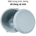 Xô sọc 15L HOKORI nhựa VIỆT NHẬT cao cấp 5238 - Nắp đậy, quai xách, đựng nước, gạo, đá. 