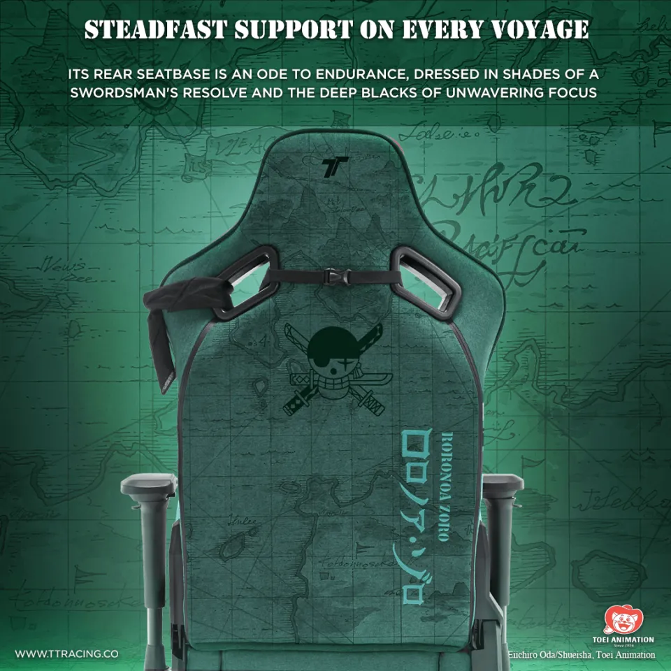 TTRacing Surge X Zoro Edition Air Threads Fabric Gaming Chair