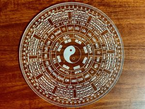 LA BÀN PHONG THỦY 72 LONG XUYÊN SƠN - TIẾNG VIỆT - TÂM LA BÀN 4CM.