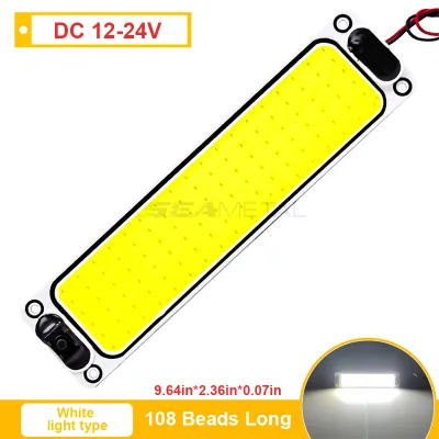 SEAMETAL Lampu Kabin Mobil Lampu LED COB 12V 24V Untuk Plafon Kabin Mobil Truk Gudang
