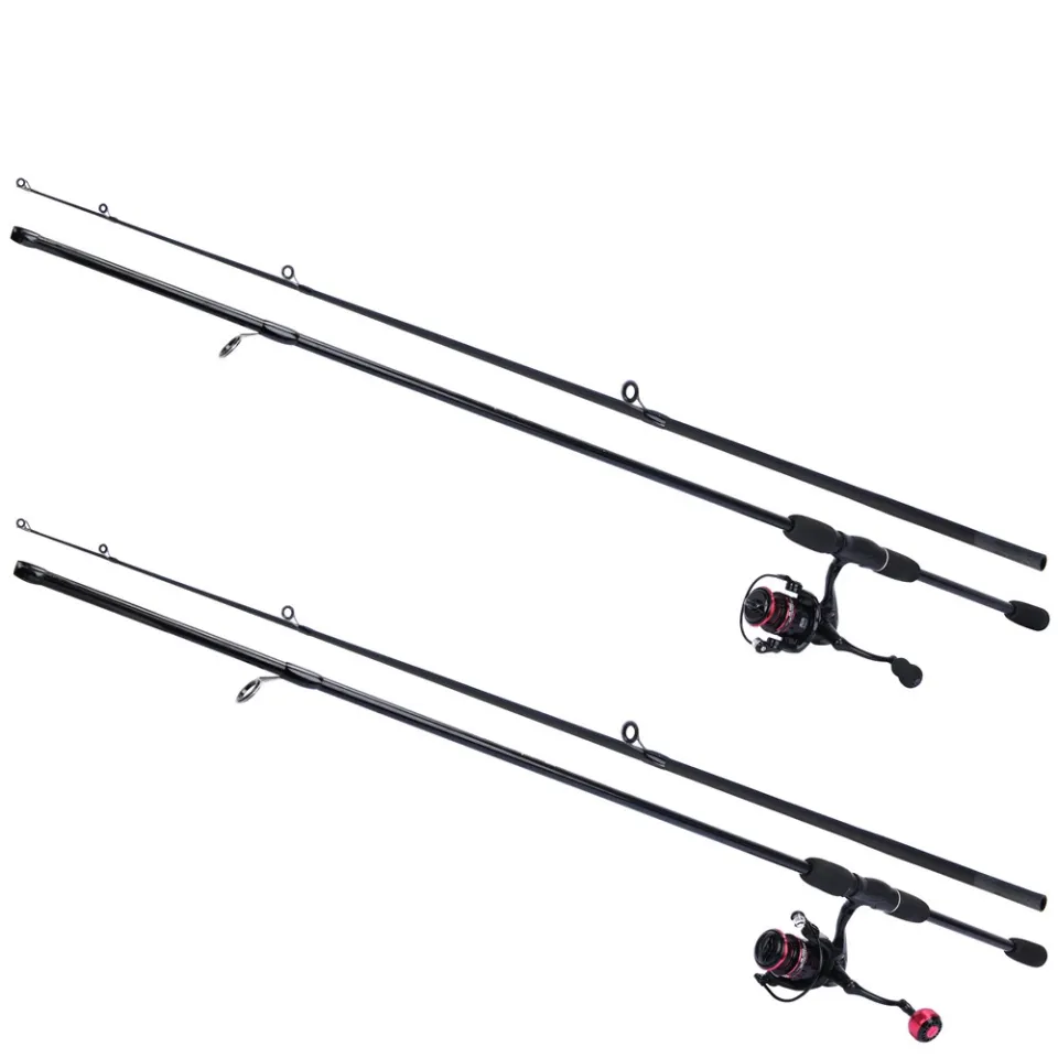 FRRTC Fishing Rod Ultra Light Spinning Matel Spool Fishing Reel Set For Freshwater  Fishing (1.6M/1.8M/2.1M)