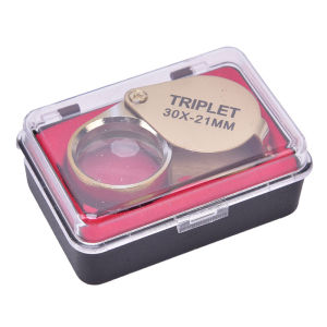 Fantic 30x 30x21mm Magnifier Jewelers Eye Tool Jewellery Folding Loupe