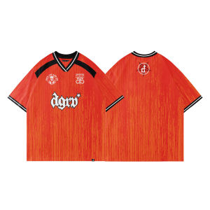 DGRAVE CREATIONS ‘VARKYN’ MOLTEN V-NECK JERSEY TEE