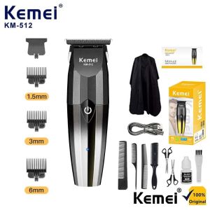 Kemei Km-512 Hair Clipper Splicing Color Designed Stainless Steal Blade Brand Hair Clipper Barber Shop Hair Carving Machine